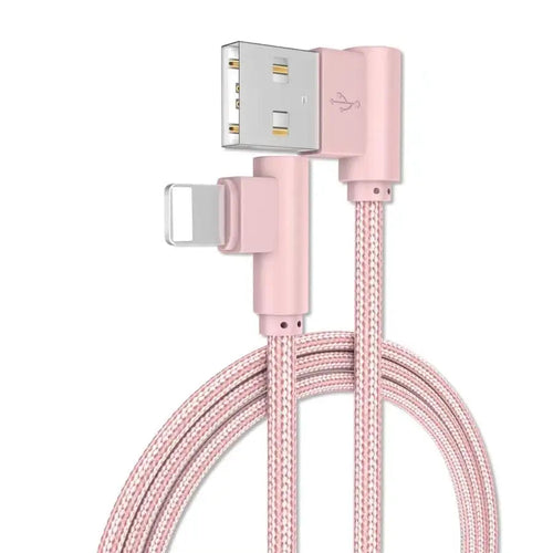 1 M USB Cable Nylon Cord Durability High Speed Powerline for iPhone - Artmusiclitte/Artmusics Relays - Phone & Tablet Cables - 1 M USB Cable Nylon Cord Durability High Speed Powerline for iPhone