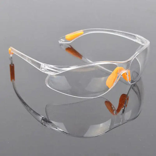 1 pc Clear Lens Protective Safety Glasses Polishing Work Welding Dust Protection Goggles Factory Processing Protect Tool - Artmusiclitte/Artmusics Relays - 142001 - 