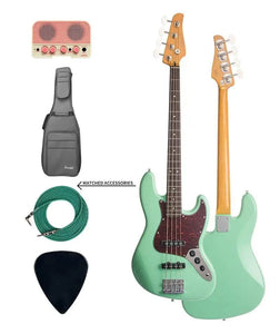 (F-5222)4 Strings Electric Bass Guitar Bass Hot Sales Factory Price  American Maple  Farida  bajo electrico - Artmusiclitte/Artmusics Relays -  - 
