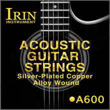 IRIN 6Pcs/Set Universal Acoustic Guitar Strings Stainless Steel Wire Guitar Strings Acoustic Folk Guitar Parts & Accessories - Artmusiclitte/Artmusics Relays -  - 