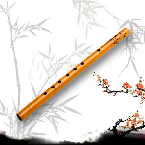 1 Pc Chinois Traditionnel 6 Trous flûte en bambou Vertical Flûte Clarinette Étudiants Instrument de musique En Bois Couleur - Artmusiclitte/Artmusics Relays -  - 