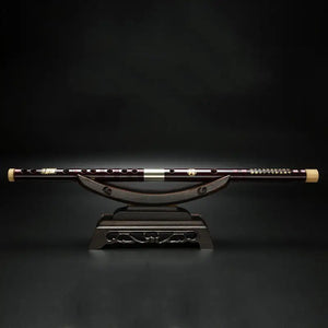 1 pc Chinois Traditionnel 8 Trou Flûte de Bambou Vertical Flûte Clarinette Étudiants Instrument de musique En Bois Couleur - Artmusiclitte/Artmusics Relays -  - 