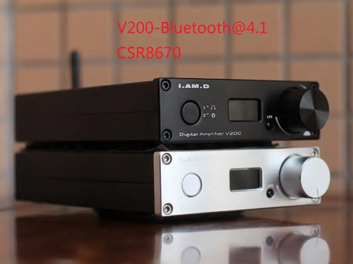 2018 Je. SUIS. D V200BT Bluetooth@5.0 CSR8675 Soutien APTX HD Plein Numérique Amplificateur 150 w * 2 USB XMOS U208 24Bit/192 khz Télécommande - Artmusiclitte/Artmusics Relays -  - 