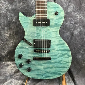 2020 nouvelle guitare électrique gauche bleue, qualité supérieure, dessus en érable matelassé, livraison gratuite - Artmusiclitte/Artmusics Relays -  - 