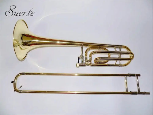 Bb/F En Laiton Ténor Trombone 14.8mm Alésage Laque avec Cas et Porte-Parole Instrumentos Musicais Profissionais OEM Gros - Artmusiclitte/Artmusics Relays -  - 