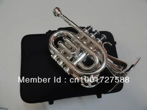Classice Musique Instruments de Musique la Trompette De Poche Descendant Bémol boquilla para trompeta Grandes Argent Plaqué - Artmusiclitte/Artmusics Relays -  - 