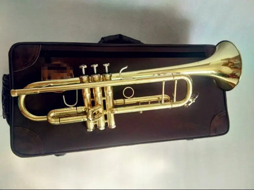 Dorure trompette LT180S-72 B plat Professionnel trompette cloche Top Instruments de Musique En Laiton et Haute qualité emballage boxs cas Livraison - Artmusiclitte/Artmusics Relays -  - 