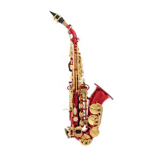 SEASOUND OEM High Quality Cheap Red Curve Bell Soprano Saxophone JYSS100DRDL - Artmusiclitte/Artmusics Relays -  - 