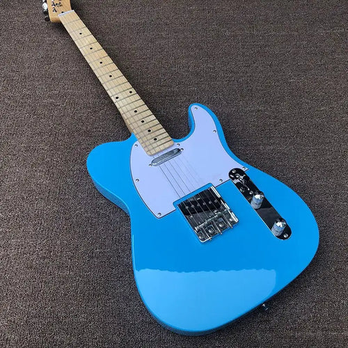 2020 haute qualité TL style guitare électrique, corps de peinture bleue, touche érable guitare électrique - Artmusiclitte/Artmusics Relays - 100005510 - 2020, bleue, corps, de, gratuite, guitare, haute, lectrique, livraison, peinture, qualit, rable, style, TL, touche