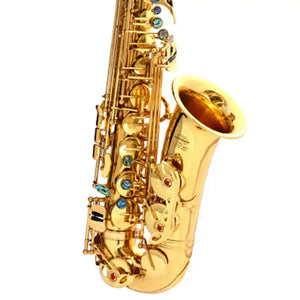 2018 NEW E-flat brass lacquer gold special musical instrument saxophone - Artmusiclitte/Artmusics Relays -  - 