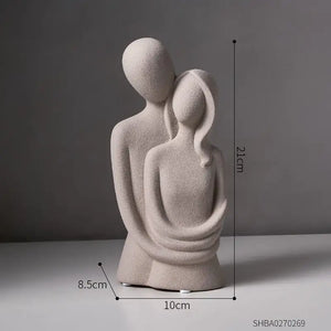 Abstract Statue Home Decor Sculpture Thinker Character Ornaments Decoration Resin Ceramic Decor Living Room Decoration Crafts - Artmusiclitte/Artmusics Relays -  - 