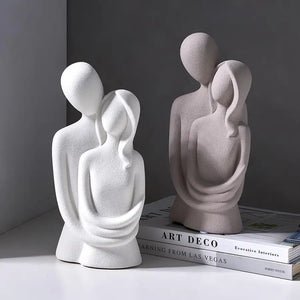 Abstract Statue Home Decor Sculpture Thinker Character Ornaments Decoration Resin Ceramic Decor Living Room Decoration Crafts - Artmusiclitte/Artmusics Relays -  - 