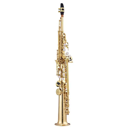 SEASOUND OEM High Quality Cheap One-Piece Gold Soprano Saxophone Woodwind Instrument JYSS111 - Artmusiclitte/Artmusics Relays -  - 