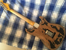 Left hand electric guitar handmade relic guitar Ash body custom body old hardware guitar - Artmusiclitte/Artmusics Relays - 100005510 - 