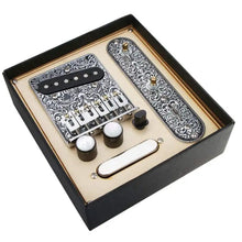 New 6 Strings Saddle Bridge Plate, 3 Way Switch Control Plate, Neck Pickup Set for Fender TL Telecaster Electric Guitars Replace - Artmusiclitte/Artmusics Relays -  - 