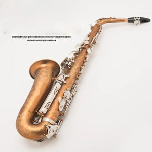 2018 NEW  Matte nickel-plated button Alto saxophone E-tone adult performance - Artmusiclitte/Artmusics Relays -  - 
