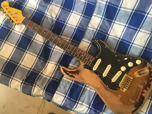 electric guitar handmade relic guitar Ash body custom body old hardware guitar - Artmusiclitte/Artmusics Relays - 100005510 - 