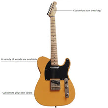 Top Quality ACKI Mahogany body Electric Guitar TL Model Guitar - Artmusiclitte/Artmusics Relays -  - 
