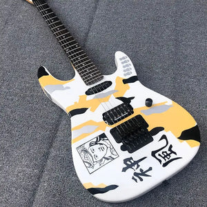 2020 nouvelle guitare électrique, Shenfeng guitare peinture à l'huile blanche, double système vibrato - Artmusiclitte/Artmusics Relays - 100005510 - 2020, blanche, double, gratuite, guitare, lectrique, lhuile, livraison, me, nouvelle, peinture, Shenfeng, syst, vibrato