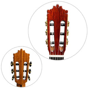 Aiersi brand professional Handmade all solid Cocobolo  bouchet bracing Spanish classical guitar with free foam case - Artmusiclitte/Artmusics Relays -  - 