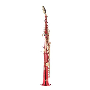 SEASOUND OEM Cheap Red Body Lacquer Keys Soprano Saxophone JYSS101DRDL - Artmusiclitte/Artmusics Relays -  - 