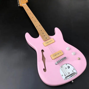 2020 haute qualité ST style guitare électrique, corps rose avec trou f, touche érable guitare électrique - Artmusiclitte/Artmusics Relays - 100005510 - 2020, avec, corps, gratuite, guitare, haute, lectrique, livraison, qualit, rable, rose, ST, style, touche, trou
