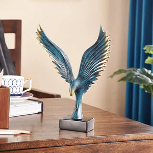 Creative resin crafts home living room unique house hold item angel wings wall decor home statue - Artmusiclitte/Artmusics Relays -  - 