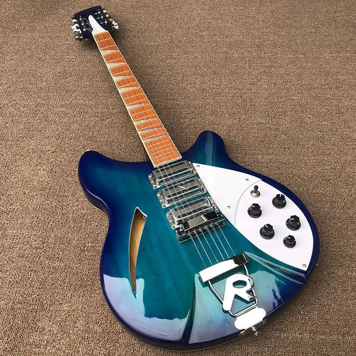 2020 haute qualité 12 cordes guitare électrique, Ricken 360 bleu rafale peinture guitare électrique - Artmusiclitte/Artmusics Relays - 100005510 - 12, 2020, 360, bleu, cordes, gratuite, guitare, haute, lectrique, livraison, peinture, qualit, rafale, Ricken