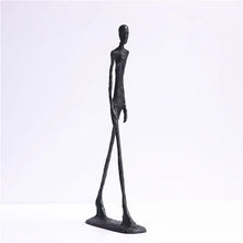 Abstract Crafts Giacometti Walking Man Sculpture  Bronze Statue Home Decoration Human Figurine Modern Art - Artmusiclitte/Artmusics Relays -  - 