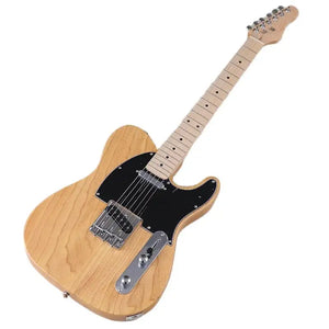6 Strings Guitar TL Style Electric Guitar 39 Inch Blue, Natural, Sunburst Color Solid Ashwood Body Wood Guitar High Gloss Finish - Artmusiclitte/Artmusics Relays -  - 