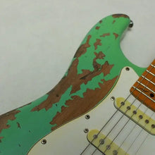 New Favorite Surf green 100% handmade Relic electric guitar alder body Aged hardware profession Do Relic guitars - Artmusiclitte/Artmusics Relays - 200165151 - 