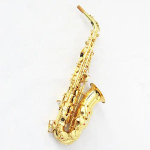 Eb Tone Gold Lacquered Saxophone Musical Instruments Saxophone Cheap Saxophone Alto - Artmusiclitte/Artmusics Relays -  - 