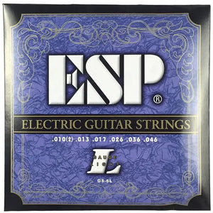 ESP GS-6L Electric Guitar Strings Light .010 - .046 - Artmusiclitte/Artmusics Relays -  - 010, 046, Electric, ESP, GS, Guitar, Light, Strings