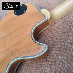 New style high quality Custom LP Maple top Rosewood Fingerboard Chrome hardware left hand electric guitar, free shipping - Artmusiclitte/Artmusics Relays -  - Chrome, Custom, electric, Fingerboard, free, guitar, hand, hardware, high, left, LP, Maple, New, quality, Rosewood, shipping, style, top