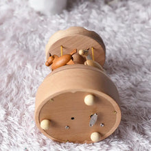 Hot sell cute handmade wooden decoration carousel horse music box for kids - Artmusiclitte/Artmusics Relays -  - 