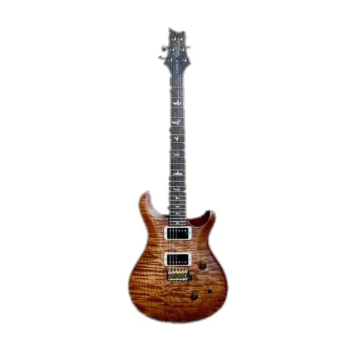 PRS High quality Flame Maple Top  6 strings Electric Guitar (Brown) - Artmusiclitte/Artmusics Relays -  - Electric, Flame, Guitar, High, Maple, PRS, quality, strings, Top