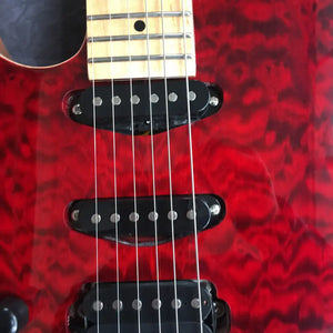 Guitare électrique pour gaucher, en stock, haute qualité, métal brillant, couleur rouge (guitar 39 inches) - Artmusiclitte/Artmusics Relays - 100005510 - brillant, couleur, en, gaucher, gratuite, Guitare, haute, lectrique, livraison, pour, qualit, rouge, stock, tal