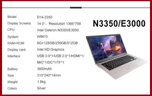 Hot Sale Factory Direct Office Laptop Computers 14 Inch Magicbook Quad Core N3350 Wins 10 Laptop With Great Price - Artmusiclitte/Artmusics Relays -  - 