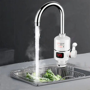 New Electric Kitchen Water Heater Tap Instant Hot Water Faucet Heater Cold Heating Faucet Tankless Instantaneous Water Heater - Artmusiclitte/Artmusics Relays - 201171005 - 