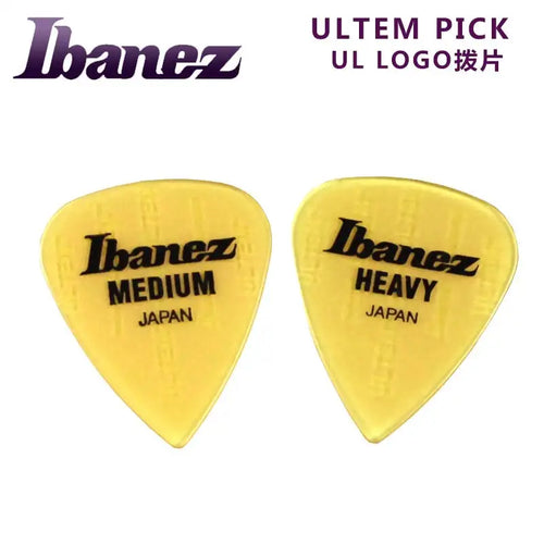 IBANEZ UL17 LOGO Ultem Plectrum Electric Acoustic Guitar Pick 0.8mm/1.0mm available, 1/piece - Artmusiclitte/Artmusics Relays -  - 