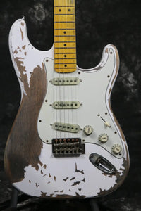 Instock Starshine SR-LST-037 100% Handmade Relic 1962 FD ST electric guitar Vintage pickguard aged hardware  nitrolacquer finish - Artmusiclitte/Artmusics Relays -  - 