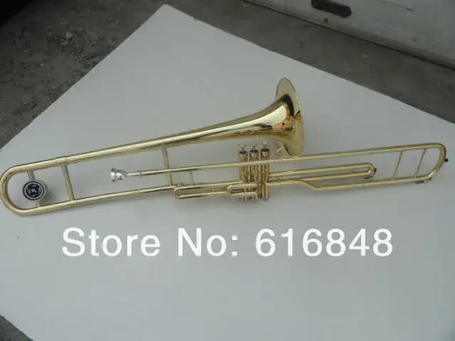 Trois touches Trombone Ténor 85 Alliage De Cuivre Plaqué Or surface Bb Air B Plat professionnel Instrument avec cas - Artmusiclitte/Artmusics Relays - Ajouter un type de produit - Ajouter des balises