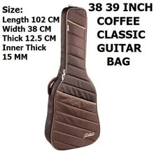 39 pouces guitare classique sac sac de guitare électrique étui de guitare bandoulière sac de guitare couverture - Artmusiclitte/Artmusics Relays -  - 