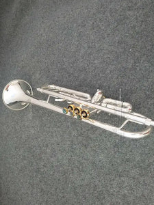 Nouveau Véritable Americano Top trompette or et argent plaqué argent LT190S-78 B plat petits instruments de musique Jouer professionnel - Artmusiclitte/Artmusics Relays -  - 