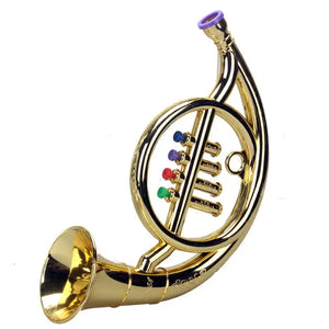 2023 Classical Trumpet Saxophone Imitation Musical Instrument Toys Trumpet Toy Early Education Learning Tool for Kids Children - Artmusiclitte/Artmusics Relays -  - 