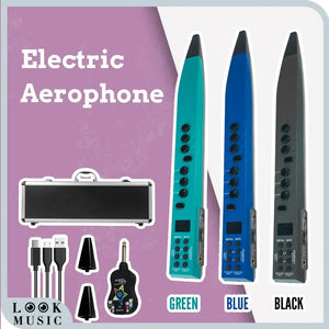 Electric Saxophone Aerophone Mini Digital Wind Instrument USB LCD 83 Kinds Sound Flute/Clarinet/Hulus/Violin/Harmonica/Saxophone - Artmusiclitte/Artmusics Relays -  - 