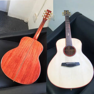 Six-string Professional Acoustic Guitar Fender Quality Music Man Guitar Beginner Knob Veneer Violao Acustico Music Equipment - Artmusiclitte/Artmusics Relays -  - 