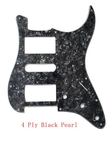 Upgrade Prewired HSH Pickguard Set Multifunction Switch Black Seymour Duncan SH1N TB4 Pickups CTS 7 Way Toggle For Fender Guitar - Artmusiclitte/Artmusics Relays -  - 