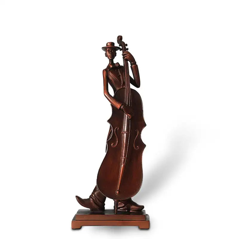 Musician Music Band Saxophone Guitar Singer Figurine Art Sculpture Statue Resin Art&Craft Desktop Home Decoration Accessories - Artmusiclitte/Artmusics Relays -  - 