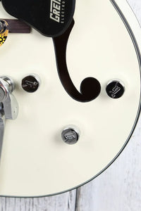 Gretsch G5410T Electromatic Rat Rod Hollow Body Guitare électrique Blanc Vintage - Artmusiclitte/Artmusics Relays - 33034 - 5410, afficher, Blanc, Body, dorigine, Electromatic, Gretsch, Guitare, Hollow, le, lectrique, Rat, Rod, titre, Vintage